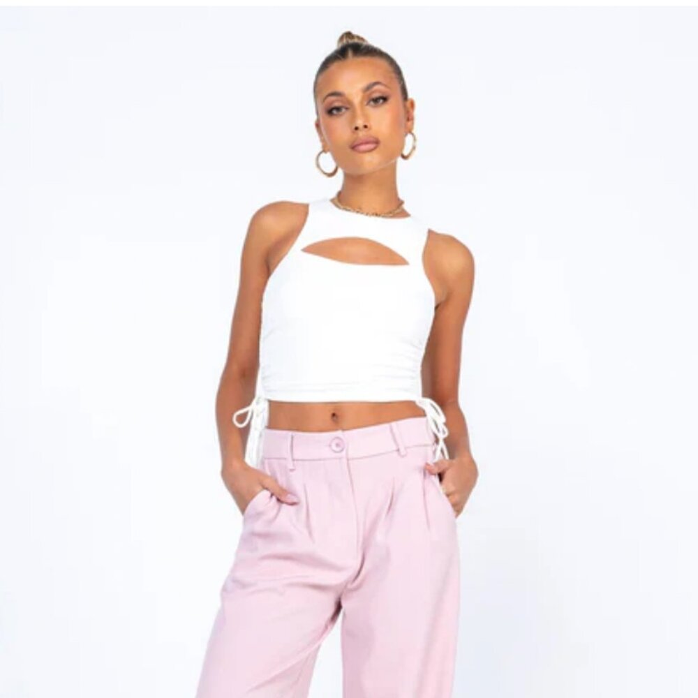 Princess Polly Lynlee top‎ white